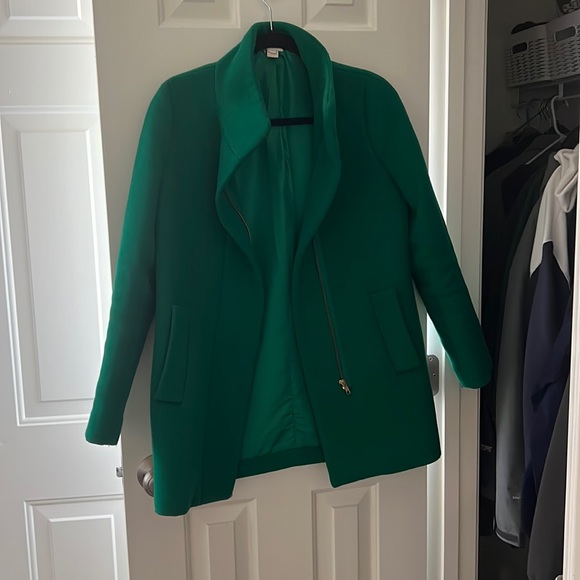 Emerald green coat - Picture 1 of 2